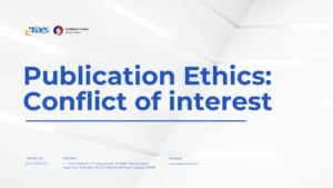 Read more about the article Publication Ethics: Conflict of interest