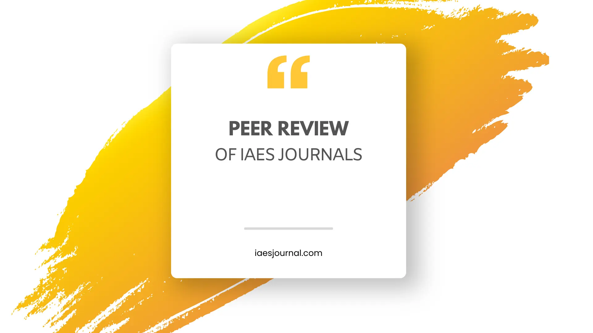 Read more about the article Peer review